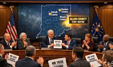 Indiana House Commitee Approves Amendment Opening Competition for Casino Relocation