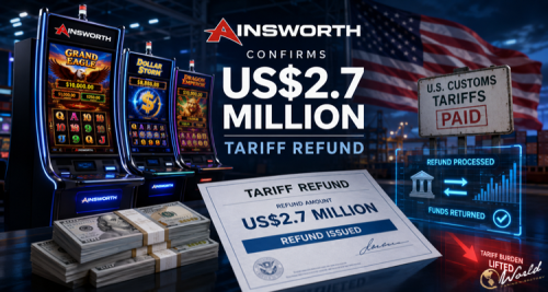 Ainsworth Revises Outlook Following U.S. Tariff Refund Ainsworth Revises Outlook Following U.S. Tariff Refund