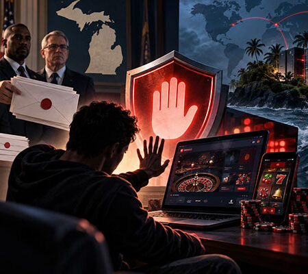 Michigan Orders 33 Offshore Gambling Sites to Stop Operations